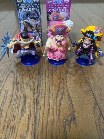 원피스 월드 콜렉터블 피규어 흰 수염 검은 수염 빅맘 묶음 판매