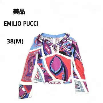 [새상품급] EMILIO PUCCI/에밀리오 푸치 긴팔 티셔츠 38(M)