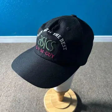 새상품급 80s 90s asics 조절 캡 6패널 아식스