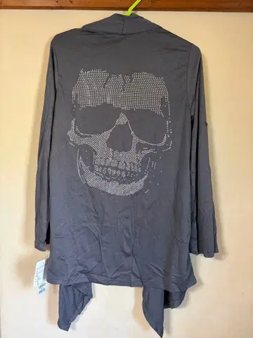 택 포함 새상품 백키라키라 라스칼 토퍼 가디건 그레이 F