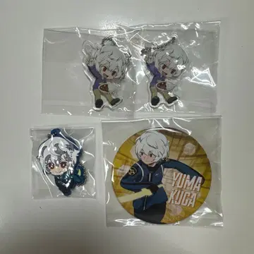 월드 트리거 쿠가 유마 굿즈 세트