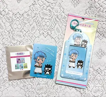 BLEACH 산리오 패스케이스 트레이딩 카드 케이스 클리어 카드 그림죠