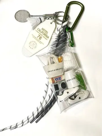 가챠 파우치 DEAN & DELUCA 컨버스 배드민턴