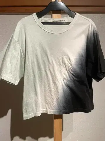 TARO HORIUCHI 티셔츠 그라데이션 블랙