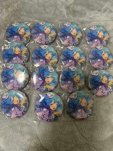 시노 하지메 앙스타 중국 반짝이는 캔뱃지 15개