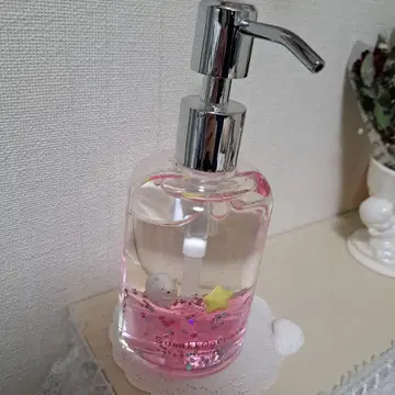 스미코구라시 핸드솝, 샴푸 보틀 핑크