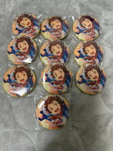 앙스타 중국 반짝반짝 캔뱃지 섬광 캔뱃지 텐마 미츠루 10개