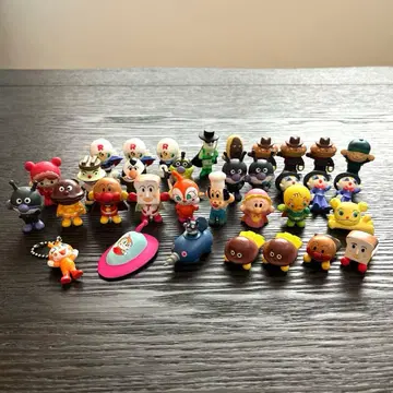 [레어] 호빵맨 피규어 세트 1997년제조 2004년제조