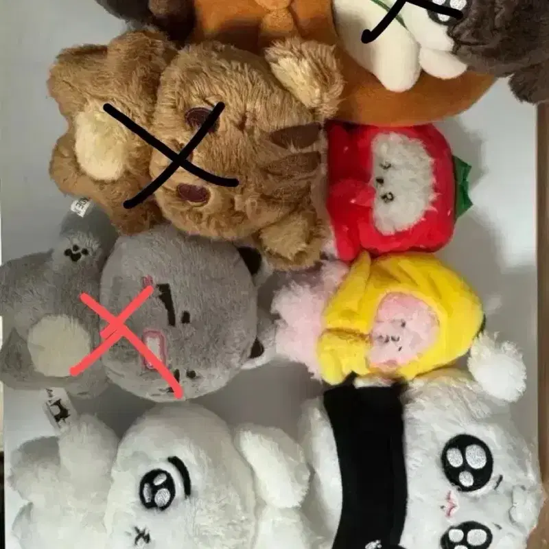 BTS 방탄 10cm 인형 꾹뚜기 퐁뚜기 꾸꾸 뷔냥이 정얌얌 bt21