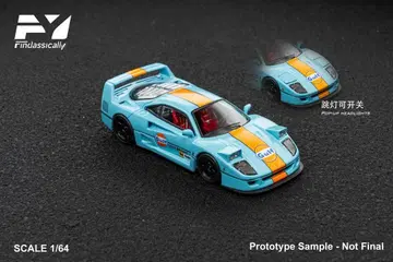 1/64 Finclassically 페라리 LBWK F40 걸프