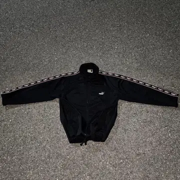 90s PUMA 트랙 자켓 드로 코드 짧은 기장 y2k cityboy