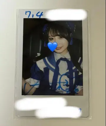 논피크 카즈키 아뮤 폴라로이드 솔로 댓글 포함 iLiFE! 의상