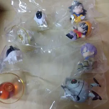 드래곤볼 GT 캐릭터 푸치 손오공 빵 트렁크 길 4체 세트