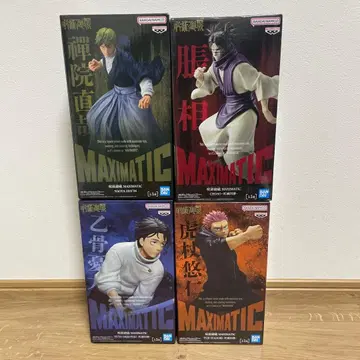 최신 프라이스 피규어 주술회전 맥시매틱 4종 세트 미개봉 새상품