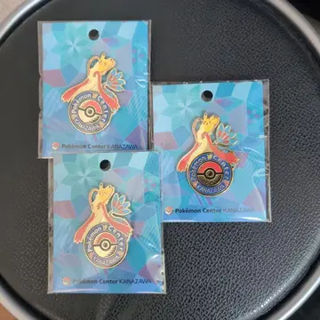 포켓몬 센터 카나자와 한정판 로고 핀 배지