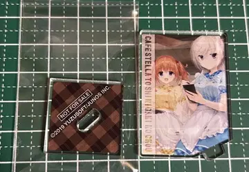 c106 유즈소프트 혜택 미니 아크릴 스탠드 시오리나&노조미