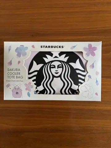 [ 새상품 ] STARBUCKS SAKURA 2023 보냉 토트백