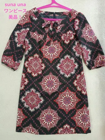 suna una 7부 소매 원피스 38 사이즈