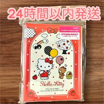 헬로키티 스티커 바인더 씰북 씰 교환 헤이세이 레트로