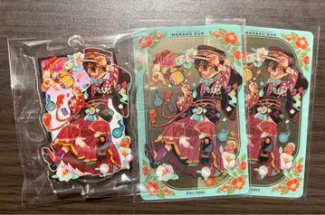 지박소년 하나코 군 10주년 기념 아크릴 키링 클리어 카드 츠카사