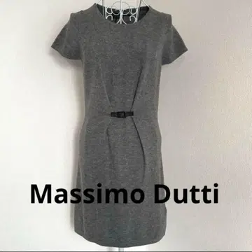 Massimo Dutti(마시모 두띠) 니트 원피스 캐시미어 혼방