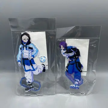 미개봉 2세트 블루 록 사이버 펑크 리바이벌 아크릴 스탠드 나기 레이오