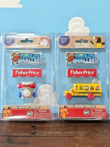 Fisher-Price 체터 전화기 & 스쿨버스 세트