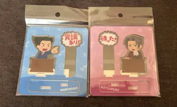 역전재판 이라스토야 아크릴 스탠드 2개 세트