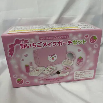 야생 딸기 메이크업 파우치 세트 마더 가든