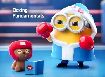 POP MART 미니언 복싱 피규어