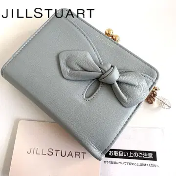 새상품 JILLSTUART 질스튜어트 앤티크 가마구치 지갑 파랑