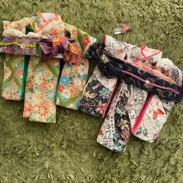 리카짱의 기모노와 머리 장식 세트