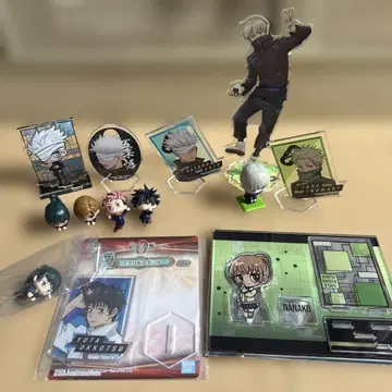 주술회전 아크릴 스탠드 & 미니 피규어 세트