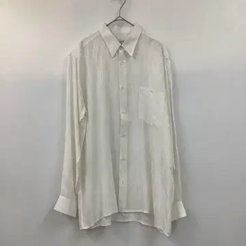 DAVINCI 다빈치 긴팔 화이트 셔츠 무지