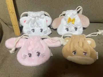 mikko illustrater 페이스 복조리 파우치 컴플리트 전 4종