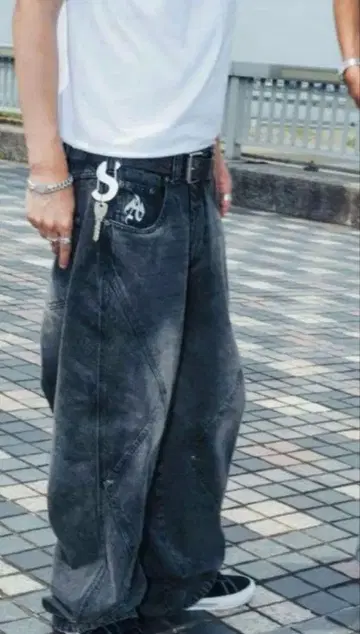 antimid 데님 블랙 L