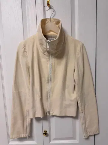 LGB 아이보리 지퍼 자켓 S