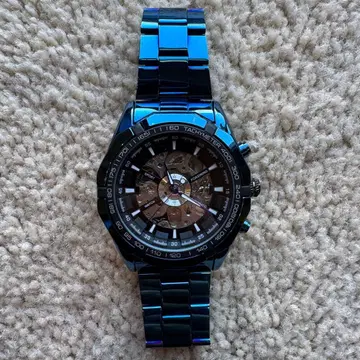 Forsining TM340 오토매틱 파랑 손목시계