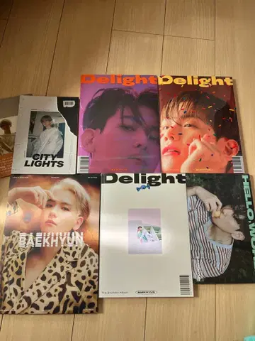 EXO 백현 앨범 세트