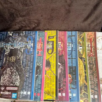 제일복권 DEATH NOTE F상 클리어 포스터 8종