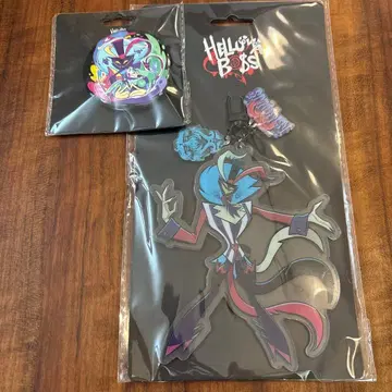 Helluva Boss 헬루바 보스 아크릴 키링 캔뱃지