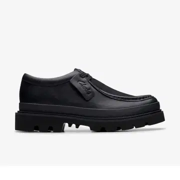 미사용 박스 포함/Clarks/Badell Seam/바델심/BK x 송치