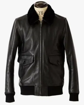 류구 레더 천연 가죽 G-1 플라이트 자켓 남성용 MIL06A