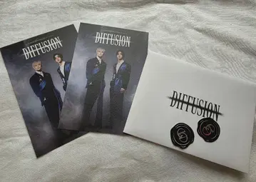 MOONBIN SANHA DIFFUSION 엽서 씰