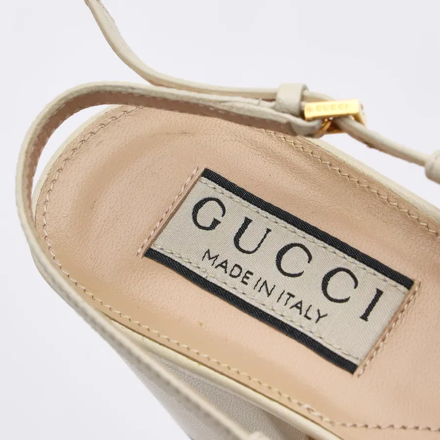 (女款) Gucci Horsebit Slingback高跟鞋