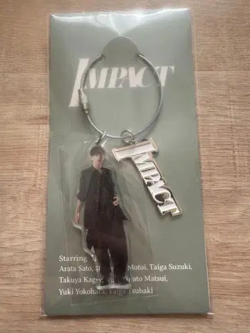 [ 미개봉 새상품 ] 모토슌스케 IMPACT 아크릴 키링