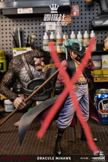 원피스 맨드릴 레진 키트 피규어