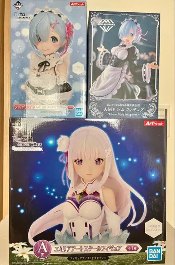 리제로 제일복권 아트 스케일 에밀리아 렘 라스트 원