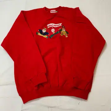 미키하우스 남성용 맨투맨 트레이닝복 성인용 새상품급 L