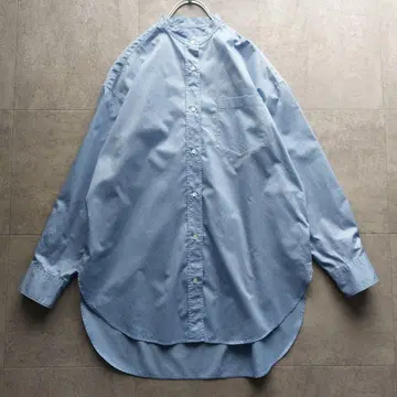 새상품급 22ss 프레임워크 롱 셔츠 오버 사이즈 밴드 카라